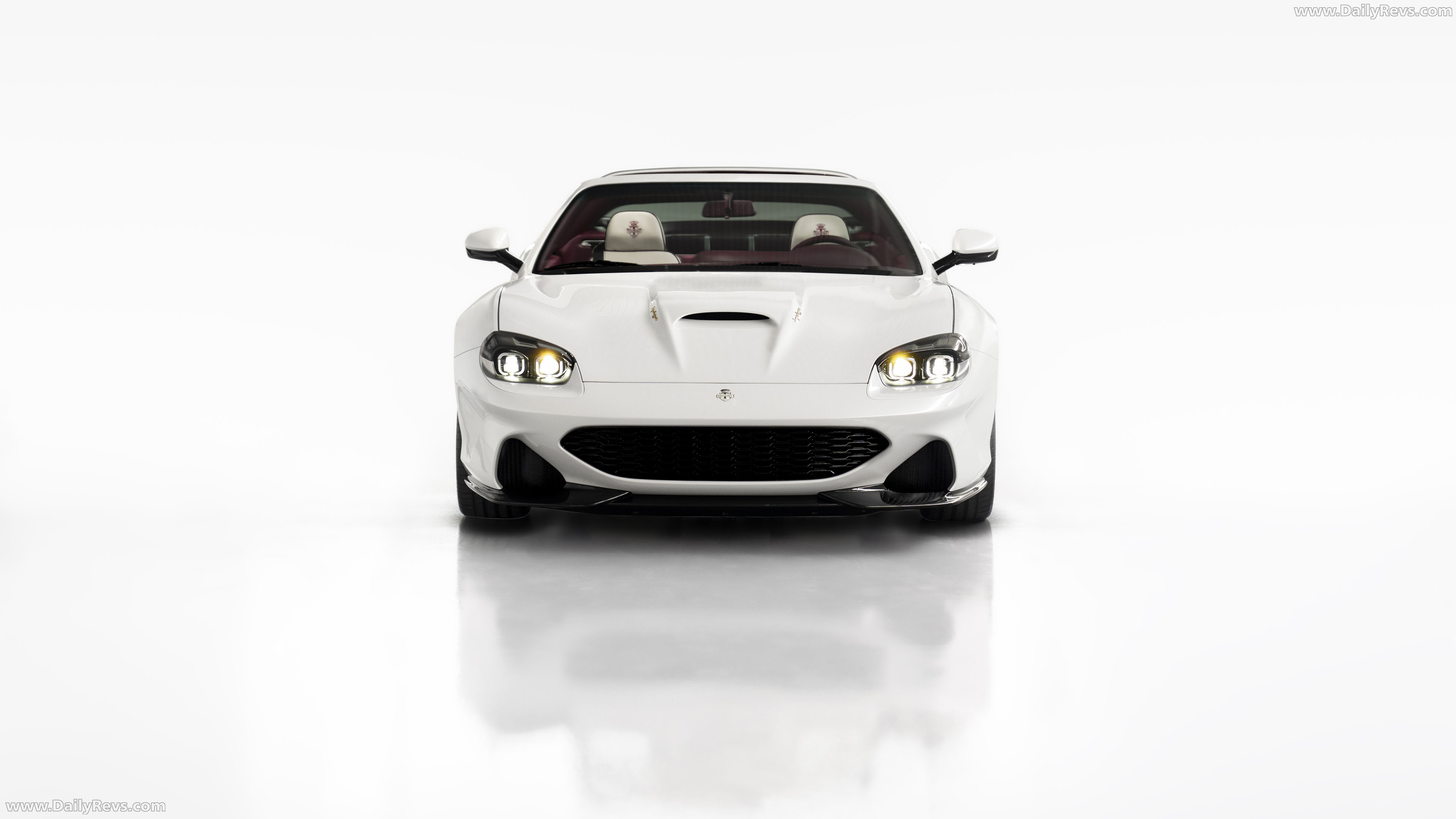 2027 Touring Superleggera Veloce12 Aperta Front View
